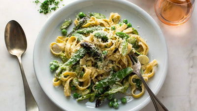Pasta Primavera with Asparagus and Peas (from our archives)