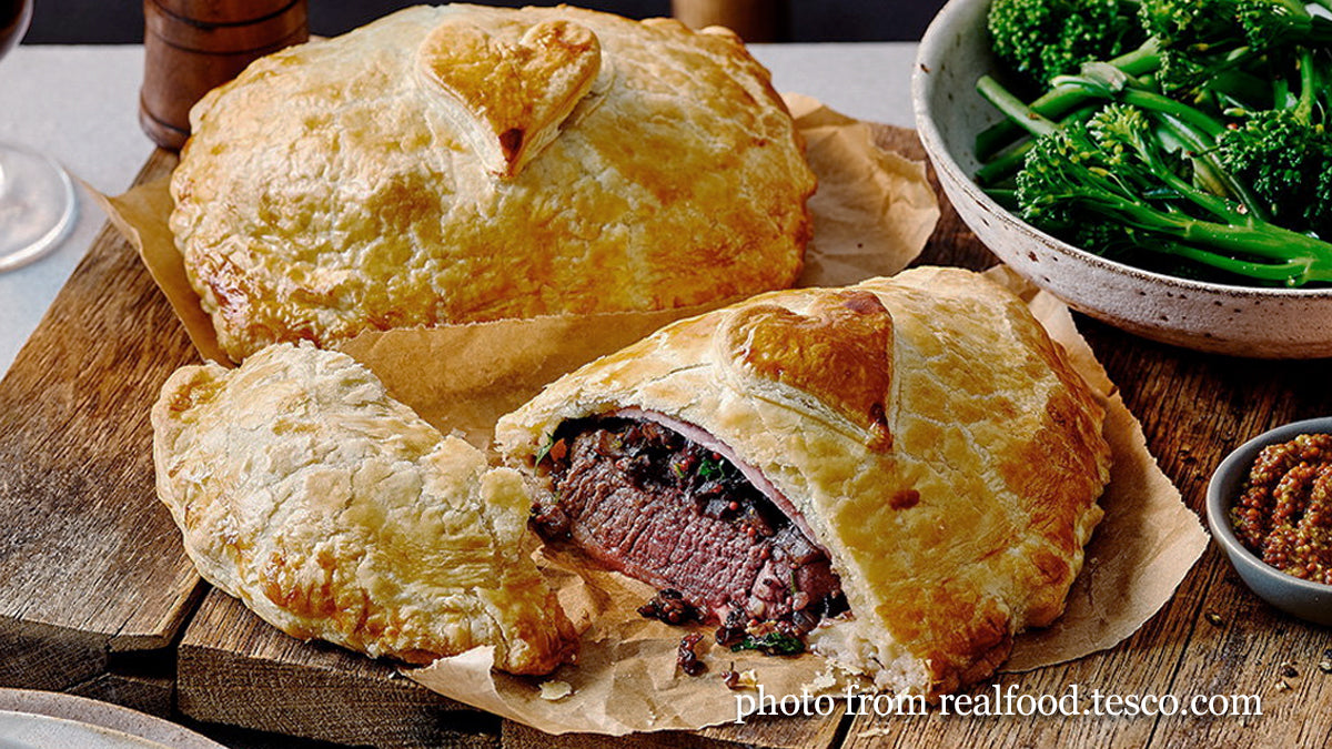 Beef Wellington for two