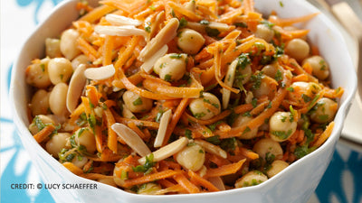Carrot & Chickpea Salad (from Food & Wine)