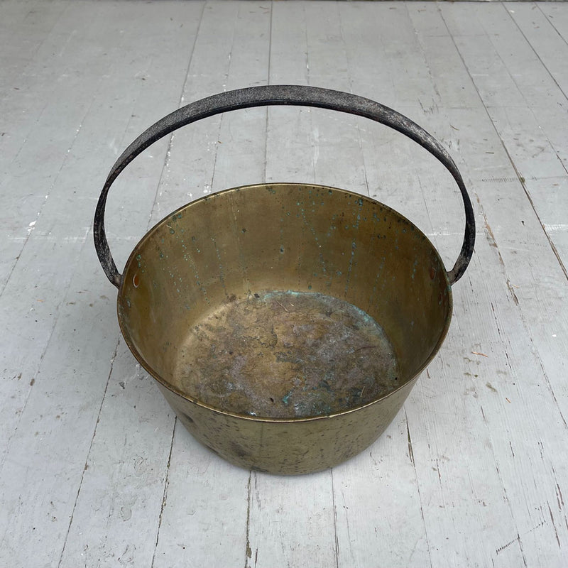 Vintage Brass Bucket