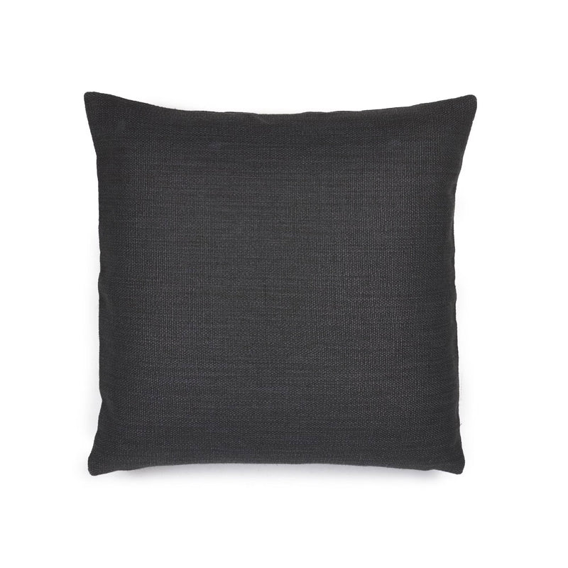 Jasper Pillow Faded Black 25x25 w/ FILLER