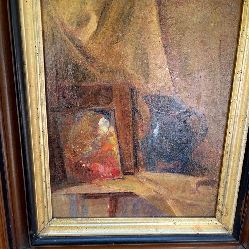 Vintage Oil Painting by Baltimore Artist, Raymond Chard
