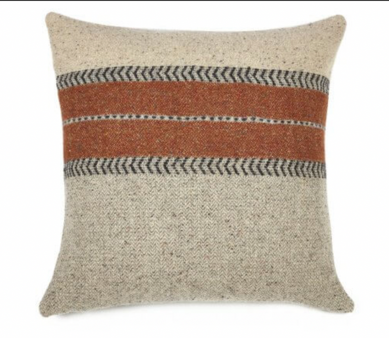 Montana Pillow in Grey by Libeco (25x25)