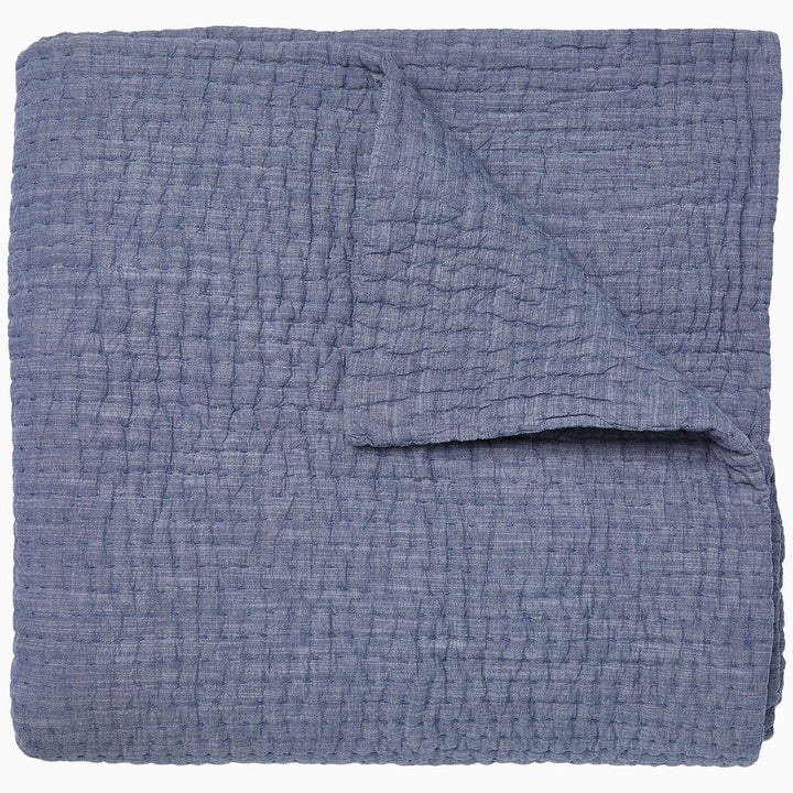 Vivada Indigo King Coverlet by John Robshaw