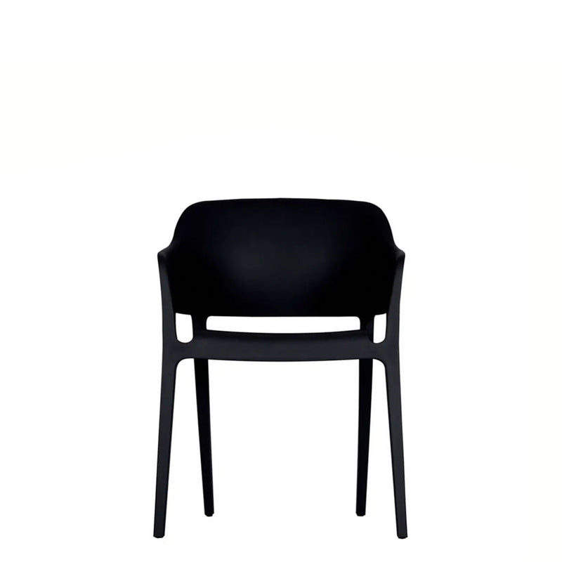 Fulton Outdoor Dining Chair in Black