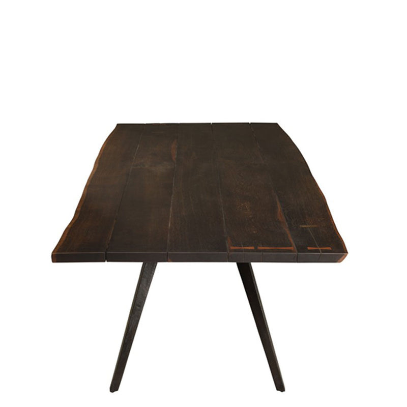 Nelson Dining Table in Seared Black (82.75")