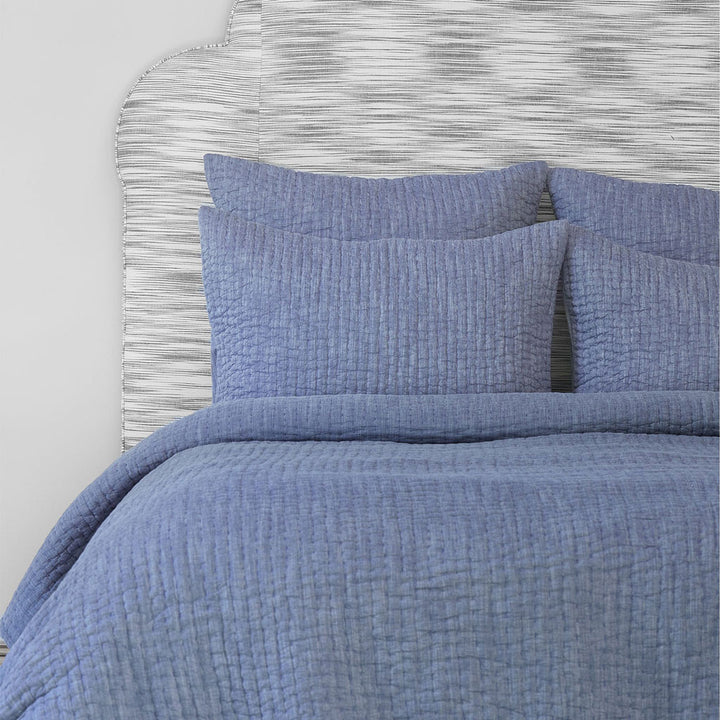 Vivada Indigo King Coverlet by John Robshaw