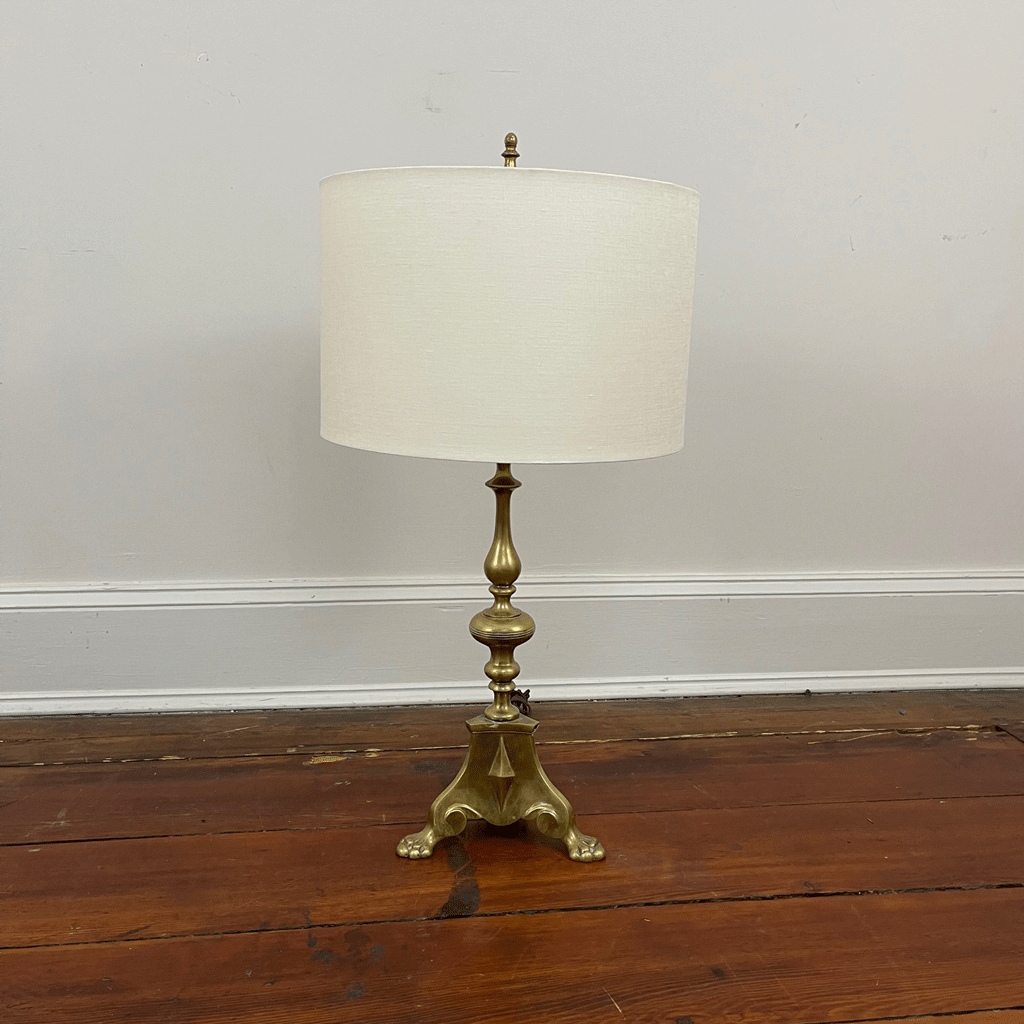 Antique English Brass Lamp – Hammertown