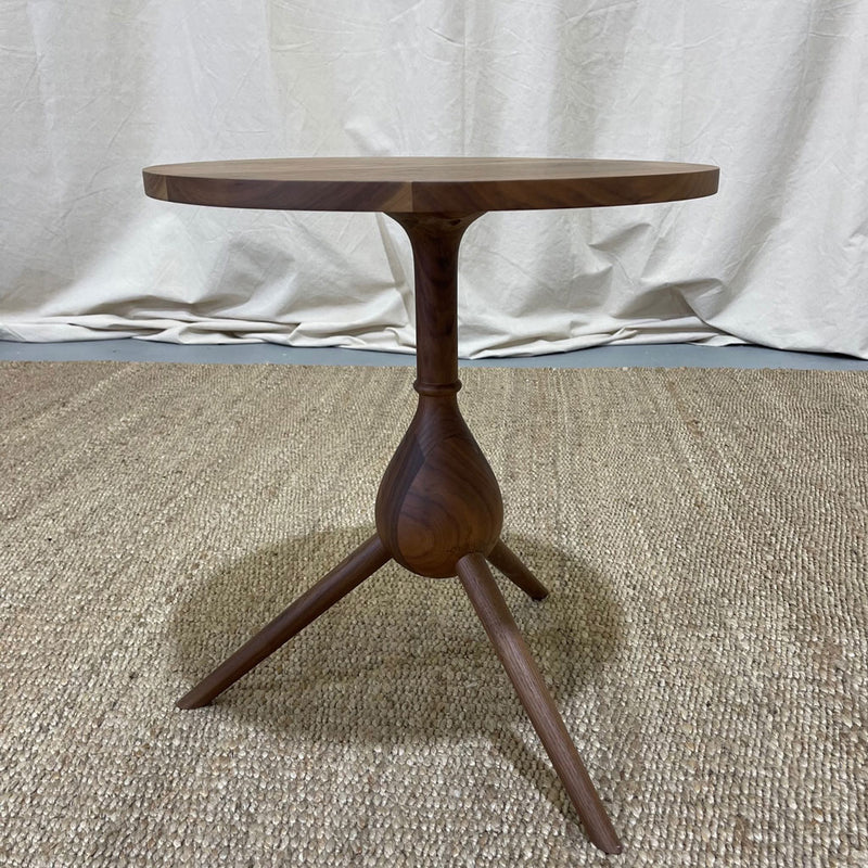 Vannah Side Table in Walnut - Handmade By Cisco&