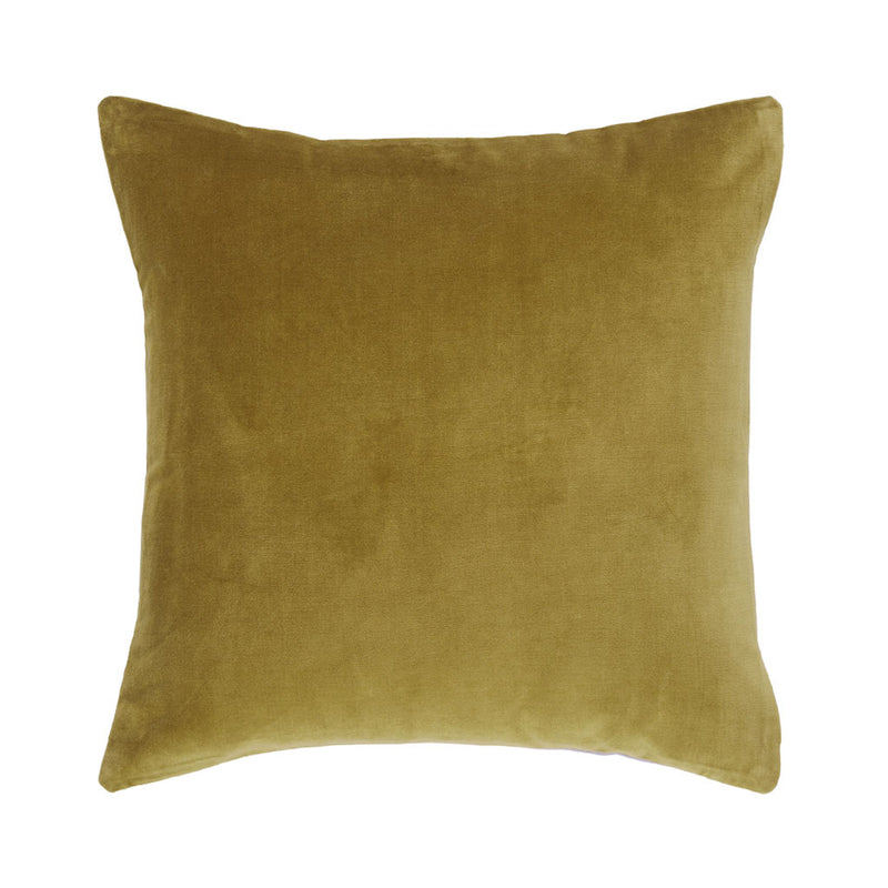 Solid Plush Velvet Pillow in Various Colors (20x20)