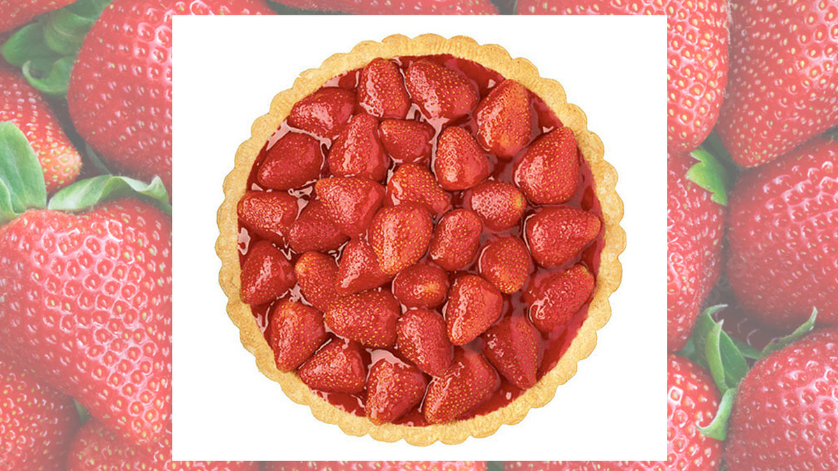 fresh strawberry pie no baking except for the crust