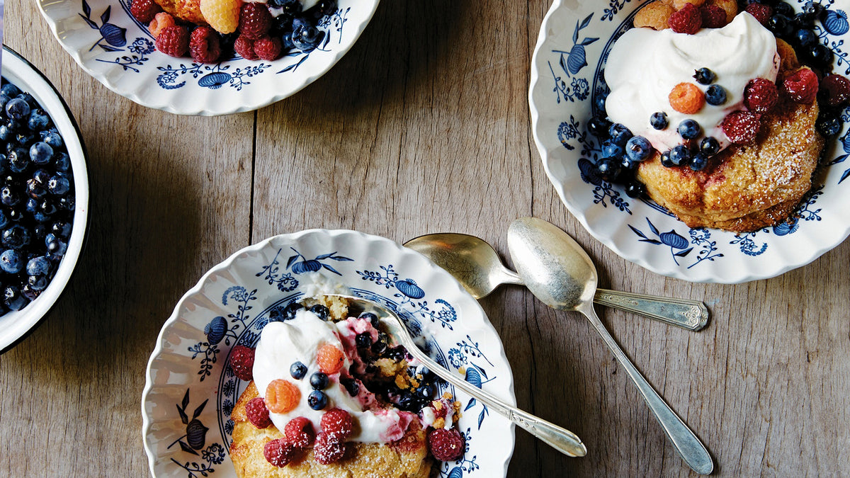 Erin French's Summer Berries with Ginger-Cream Shortcakes – Hammertown