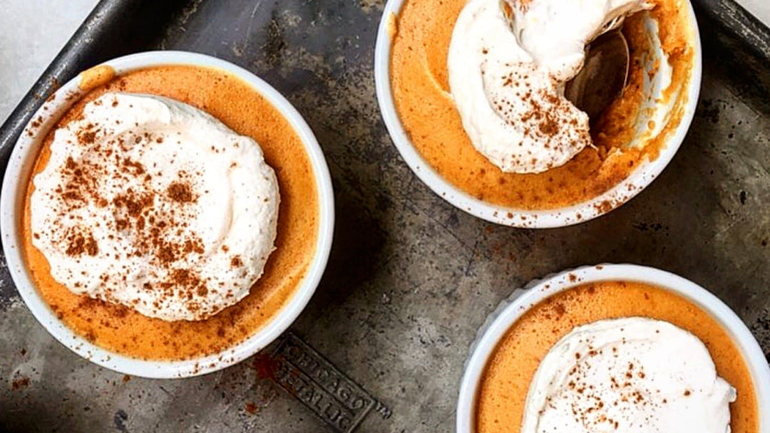 Jessie Sheehan's Pumpkin Mousse with Cinnamon Whipped Cream