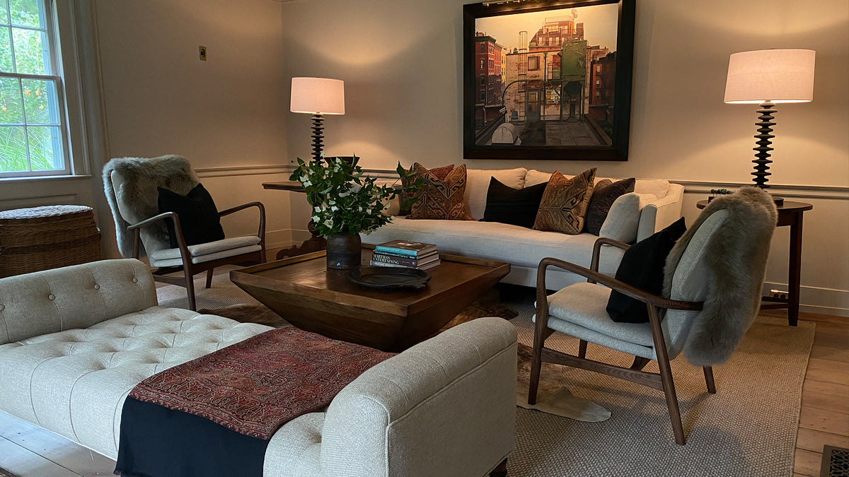 A Before & After Story: Making a Living Room More Livable
