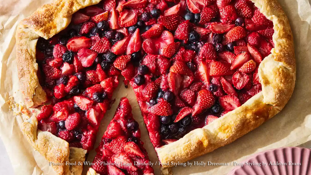 Summer Berry Galette from Food & Wine