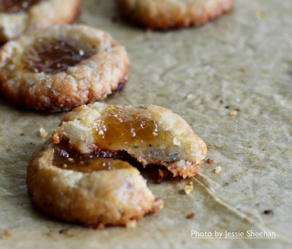 Gorgonzola Fig Jam Drops from Jessie Sheehan