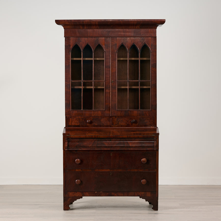 Antique New York State Empire Secretary