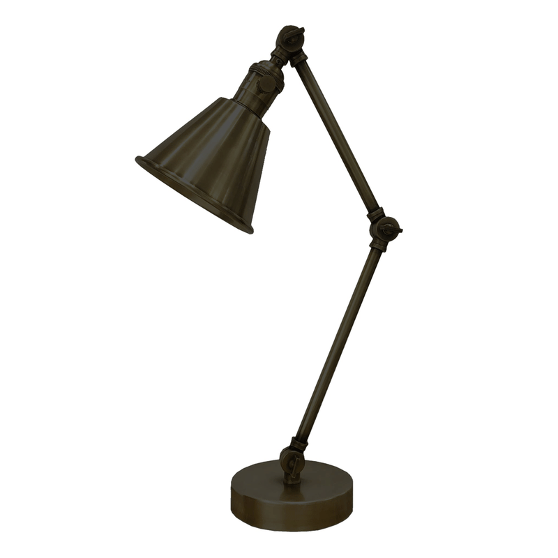 Jamestown Task Lamp in Bronze