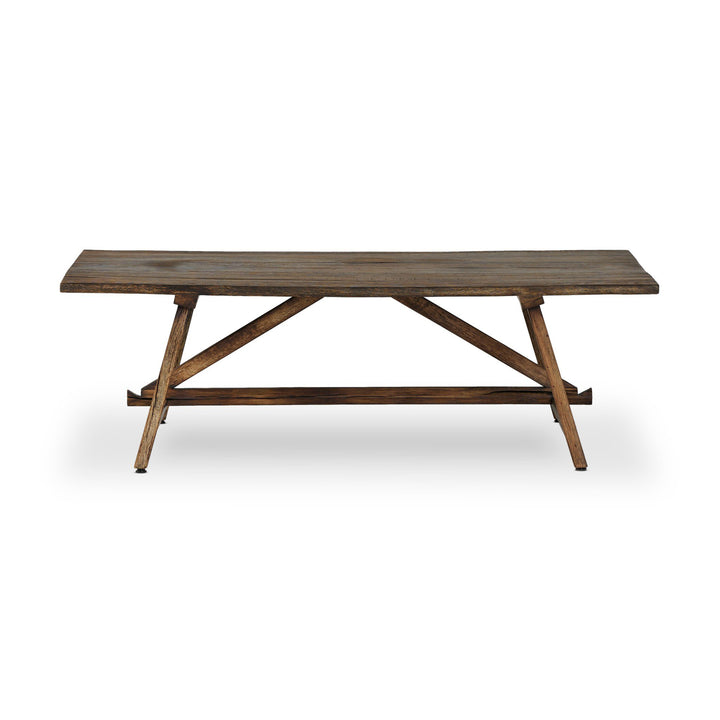 Elio Coffee Table Small in Burnt Bleached Oak