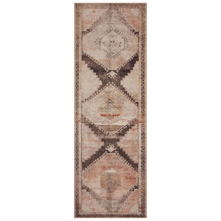 Wynter Rug in Graphite/Blush 2.3x3.9