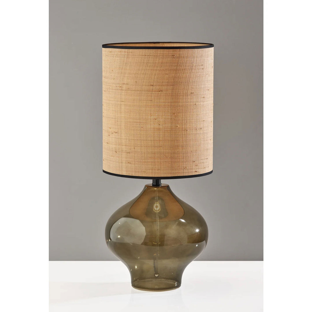 Emma Large Table Lamp Green