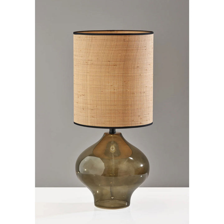 Emma Large Table Lamp Green