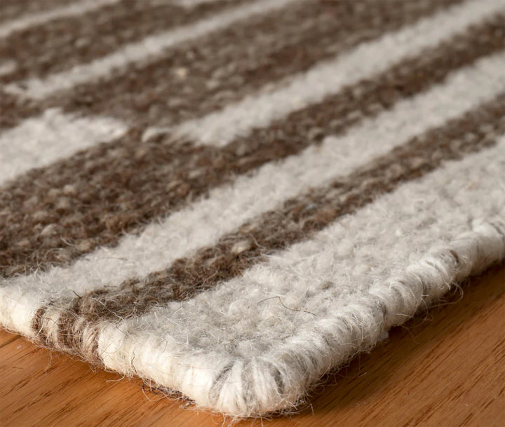 Heights Handwoven Wool Rug Natural 3x5