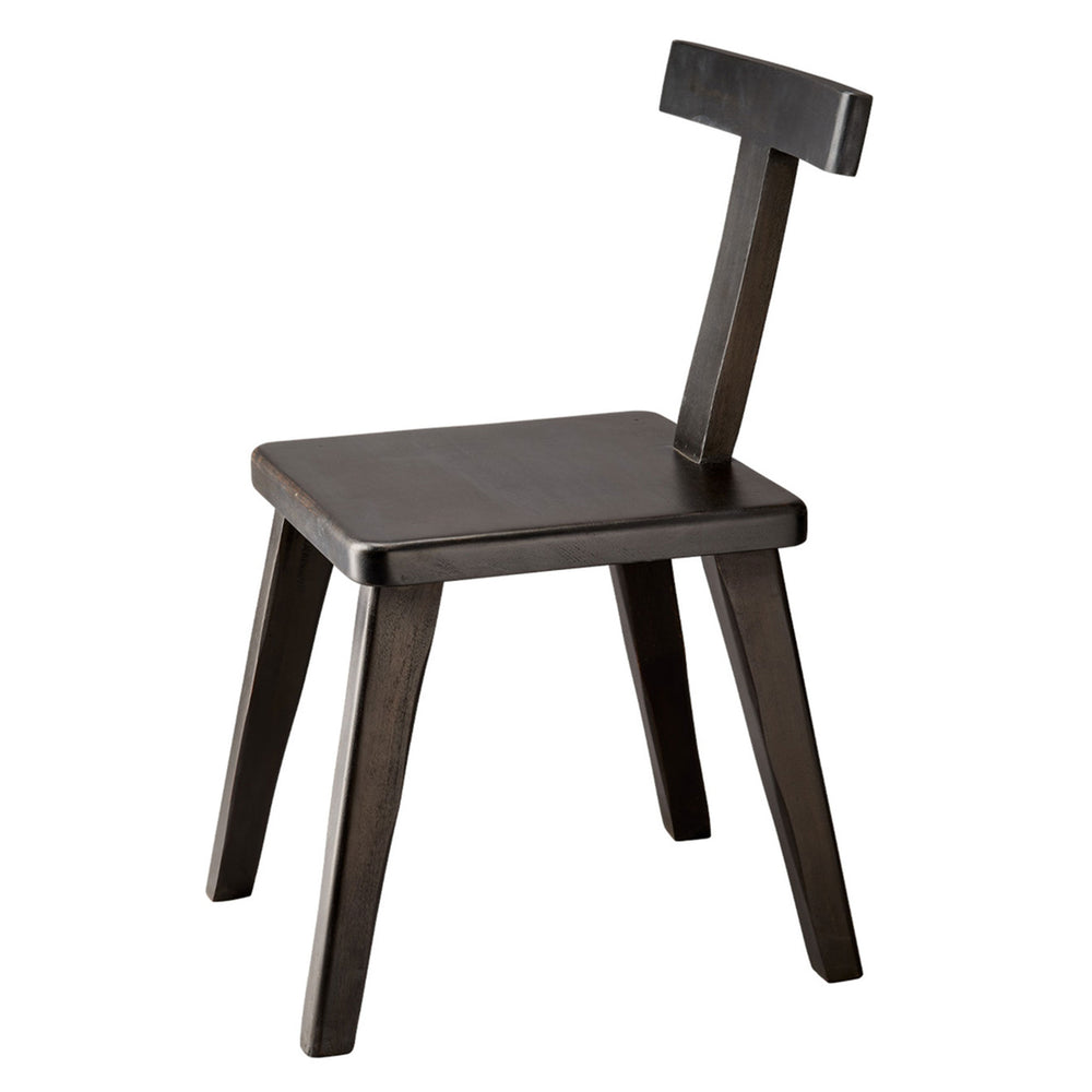 Pace Mango Wood Chair - Black Wood