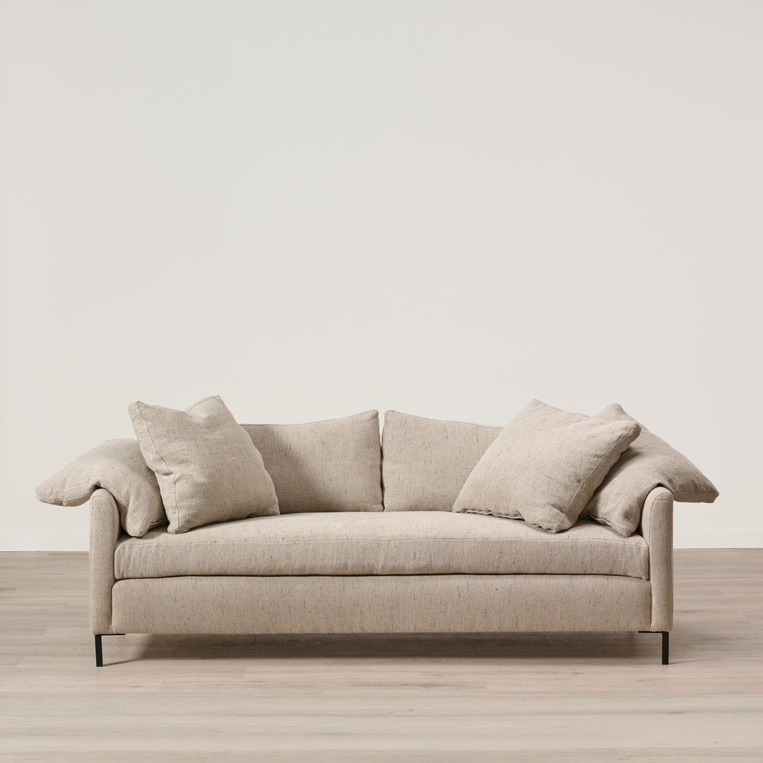 Radley Sofa in Andrews Burlap