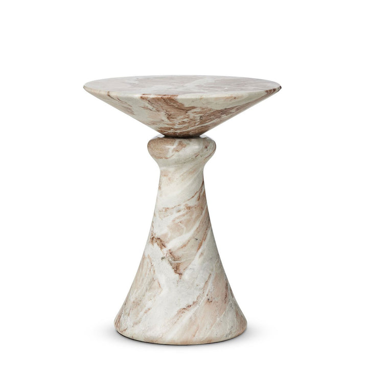 Cali End Table - Sawar Marble