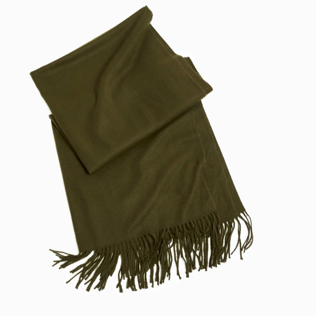 Soft Basic Scarf - Olive