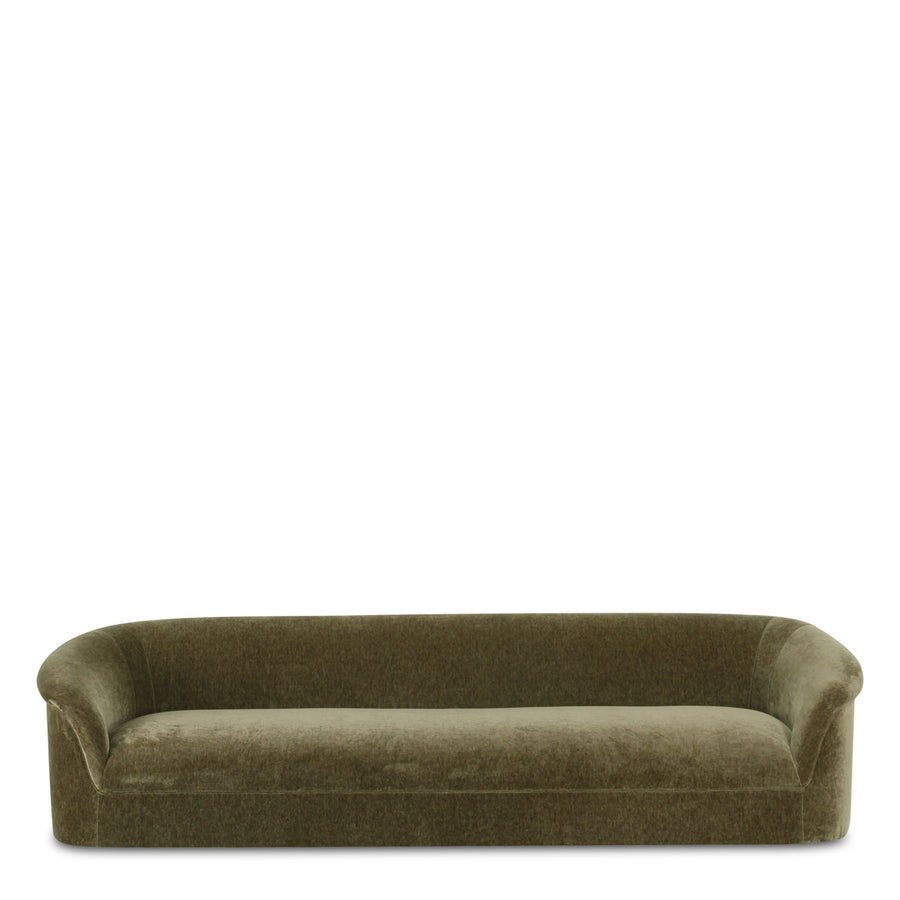 Taylour Upholstered Sofa in Dark Green (109")