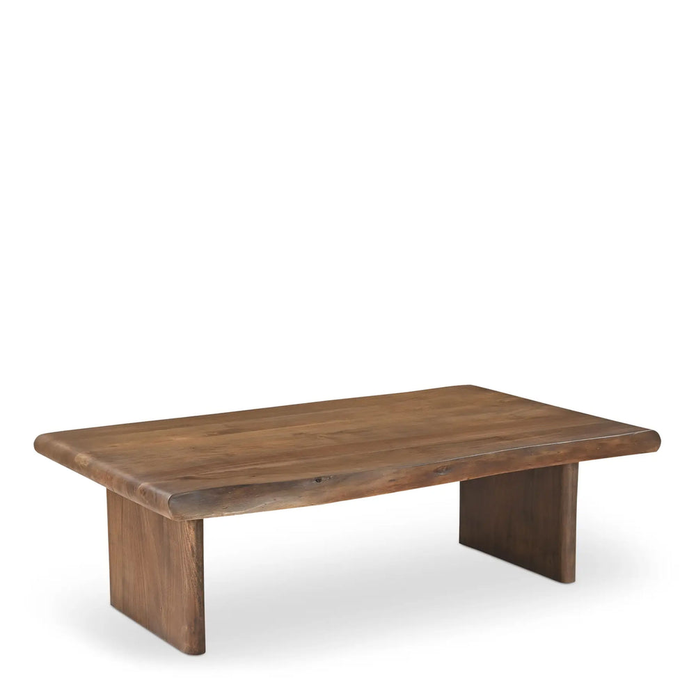 Lydia Coffee Table in Brown Acacia Wood