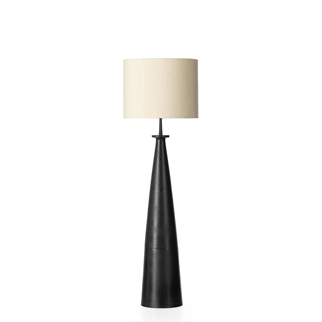 Ivy Floor Lamp - Cast Aluminum in Matte Black