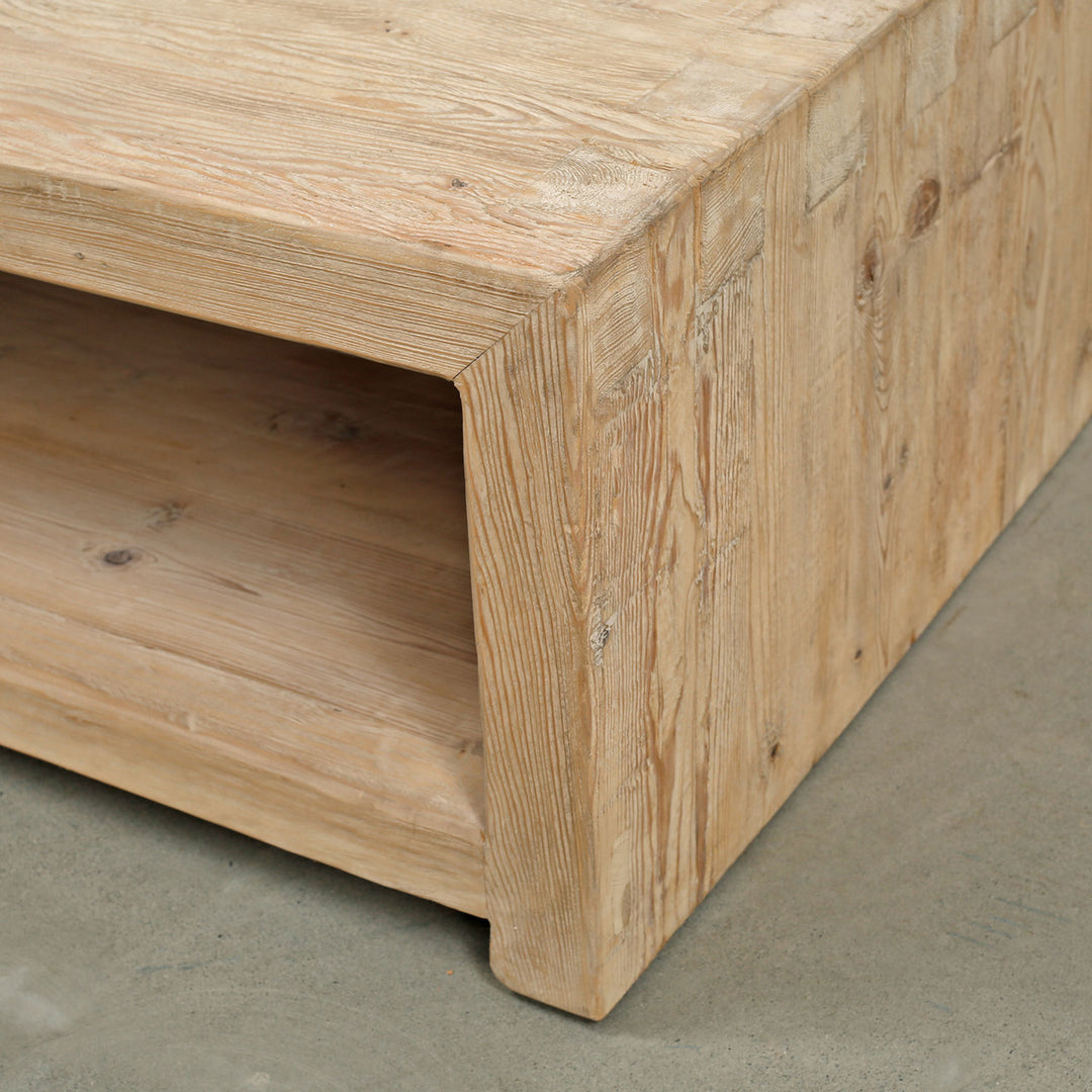 Wyatt Coffee Table  in Weathered Natural