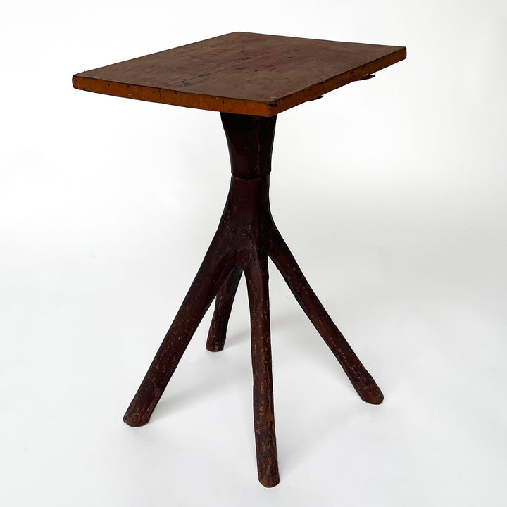 Antique Folk Art Twig Table