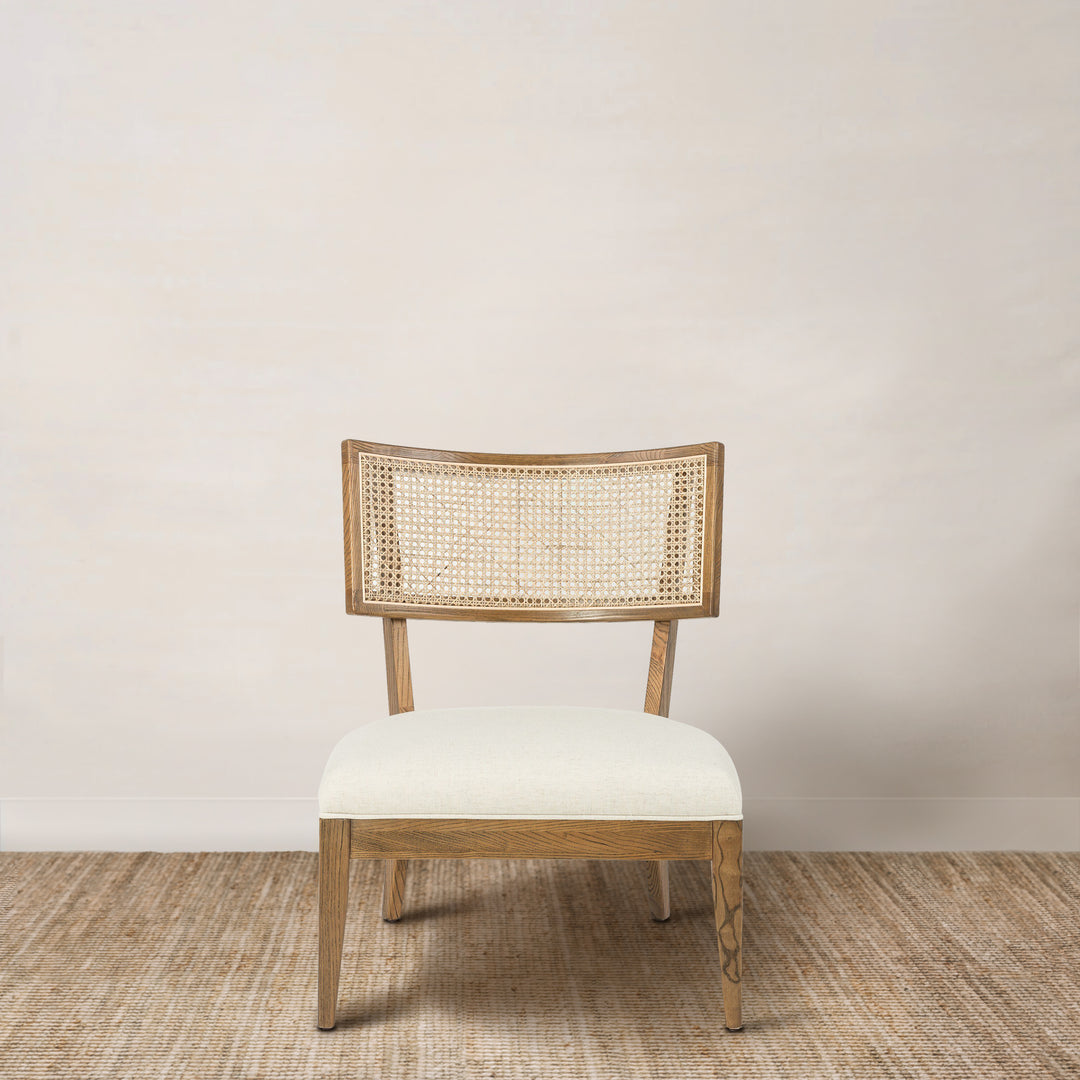 Bea Chair in Performance Saville Flax