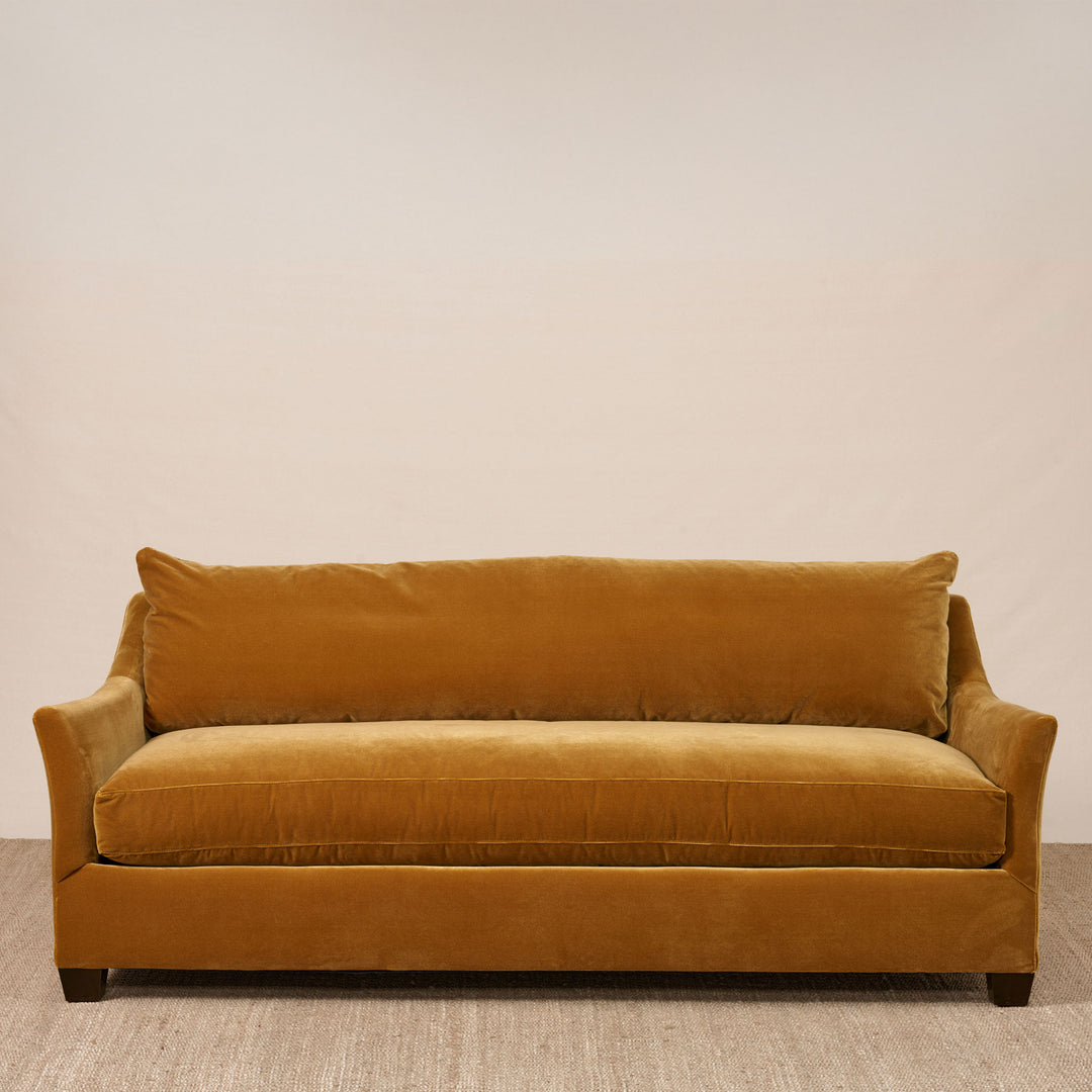 Moreau Sofa in Harvest Brass (85")