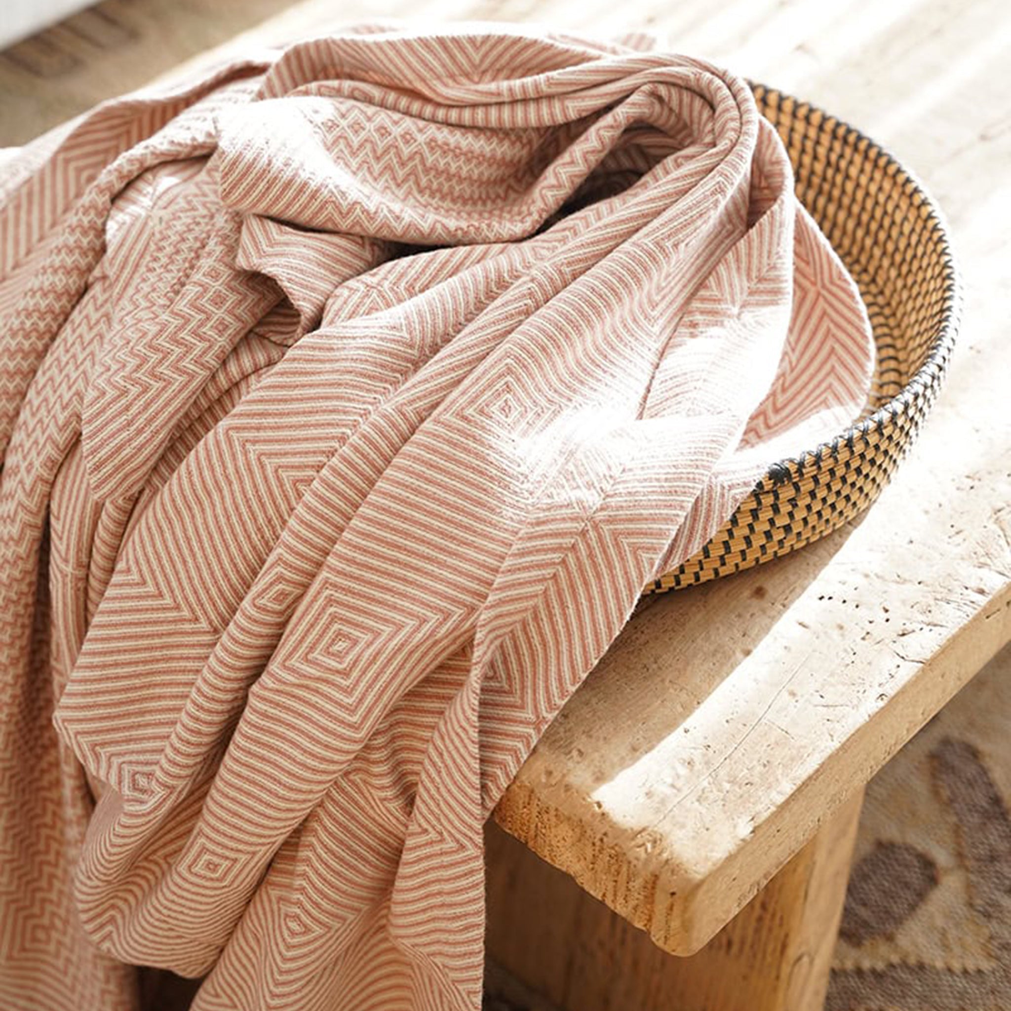 Whalebone Cotton Throw Blanket - Thumbnail 4