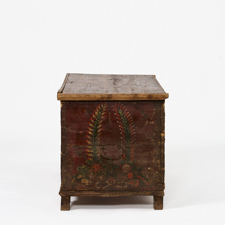 Painted European Trunk