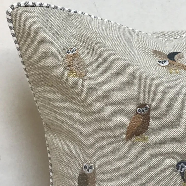 Miniature Owl 12x20 Pillow