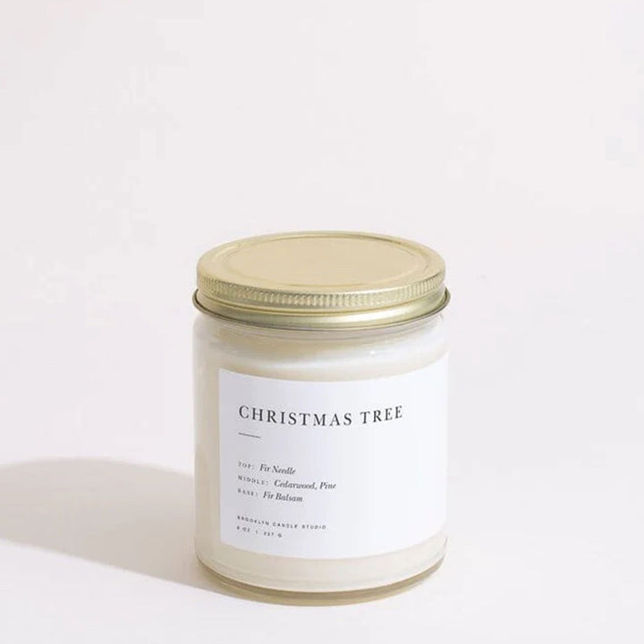 Christmas Tree Jar Candle