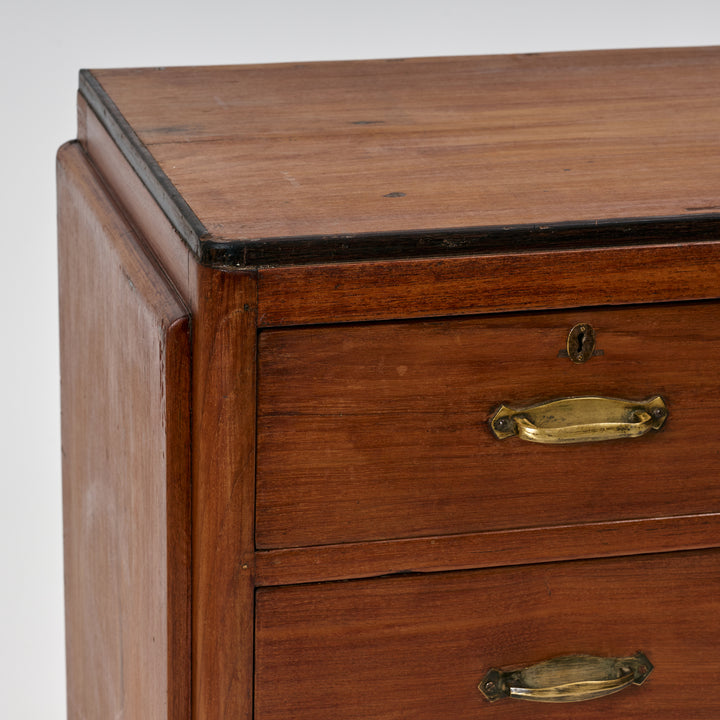 Vintage Three Drawer Desk