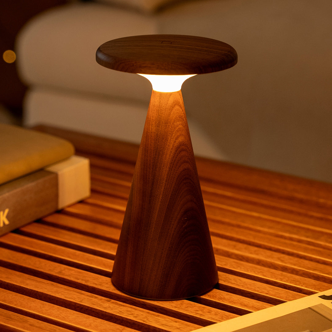 Sylva Table Lamp - Large - Walnut
