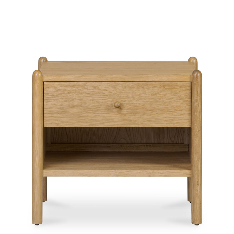 Barker Nightstand in Oak Veneer