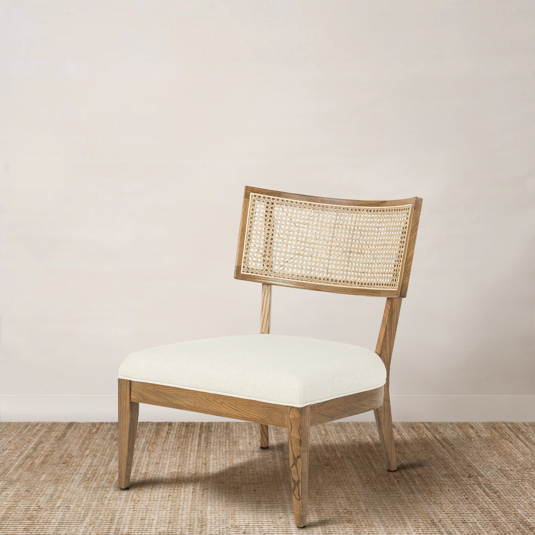 Bea Chair in Performance Saville Flax