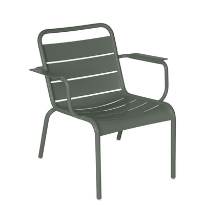 Luxembourg Outdoor Low Chair in Rosemary