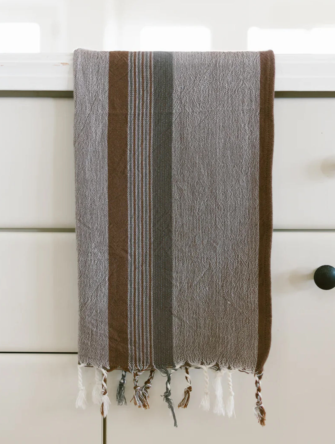 Nomad Hand Towel Brown/Grey