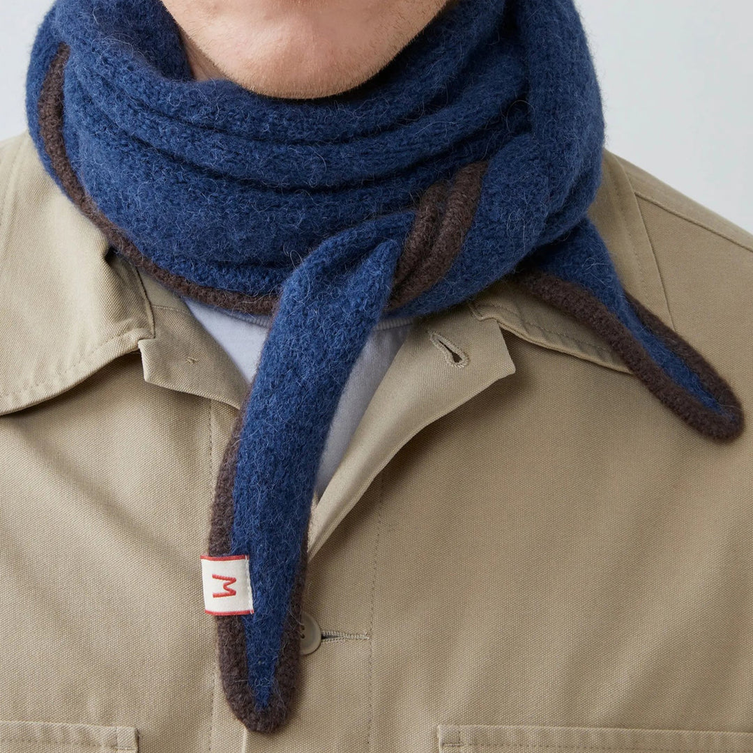 Scarf N°218 Indigo by Moismont