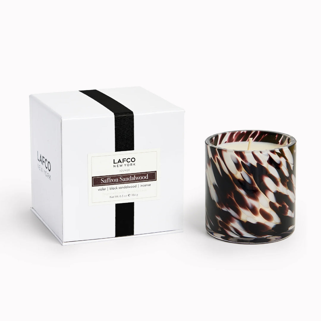 Saffron Sandalwood 6.5oz Candle